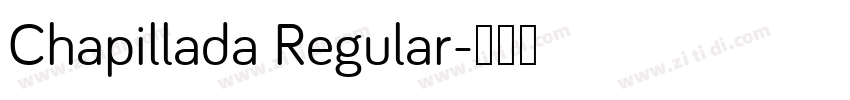 Chapillada Regular字体转换